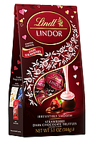 Шоколадные конфеты Lindt Lindor Strawberry Dark Chocolate Candy Truffles 145г