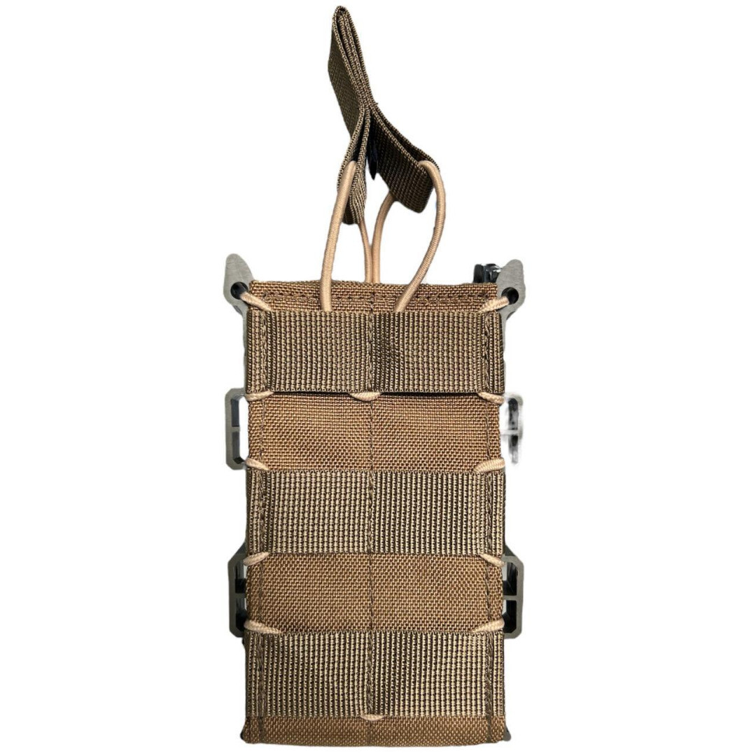 Підсумок відкритий каркасний для 1 магазину АК Cordura койот