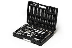 Набір інструментів MASTERTOOL 1⁄4"&1⁄2" 108 шт 4-14 мм 10-32 мм кейс 78-7108