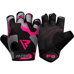 Рукавички для фітнесу RDX F6 Sumblimation PINK M