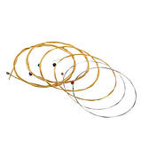 Струни для акустичної гітари 6шт 11-52", 0.28-1.32мм, Orphee TX630, фото 3