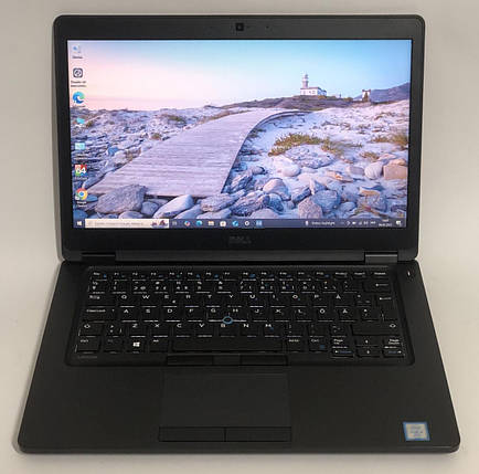 Б/в Ультрабук Dell Latitude 5480 14" 1920x1080| Core i5-6300U| 8 GB RAM| 128 GB SSD| HD 520, фото 1