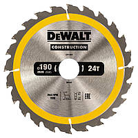 Диск пильний 190 х 30 (24Т) DeWALT DT1944