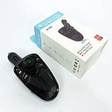 Трансмітер M1, Трансмітер для музики в машину передавач для музики в машину, Якісний фм модулятор, фото 8