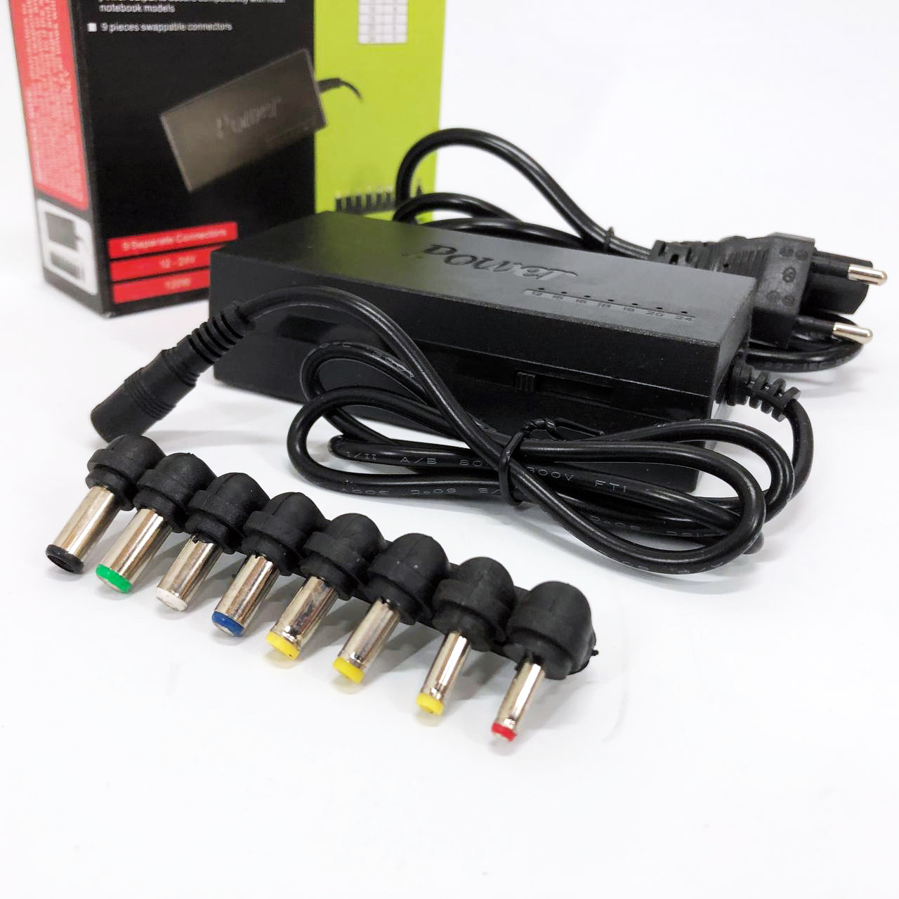 Адаптер для NoteBook Universal MY-120W універсальний зарядний пристрій для ноутбука, фото 1