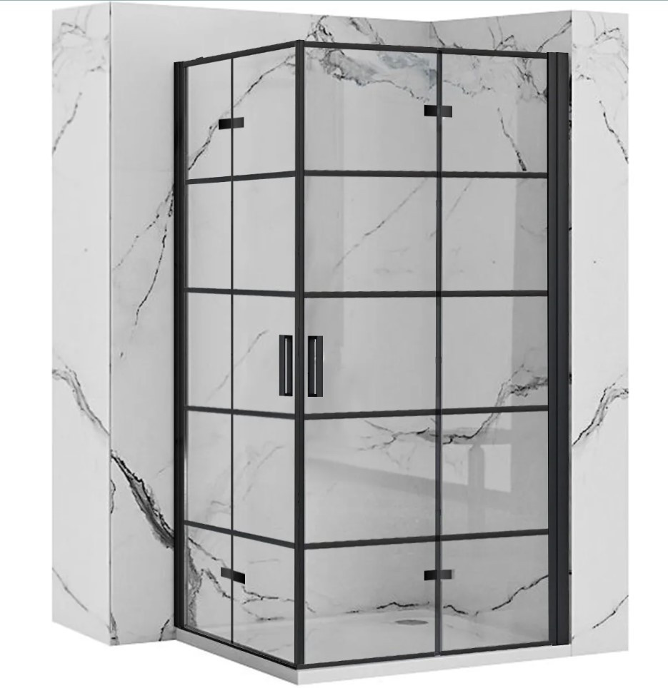 Душова кабіна REA MOLIER 2 80x90 BLACK
