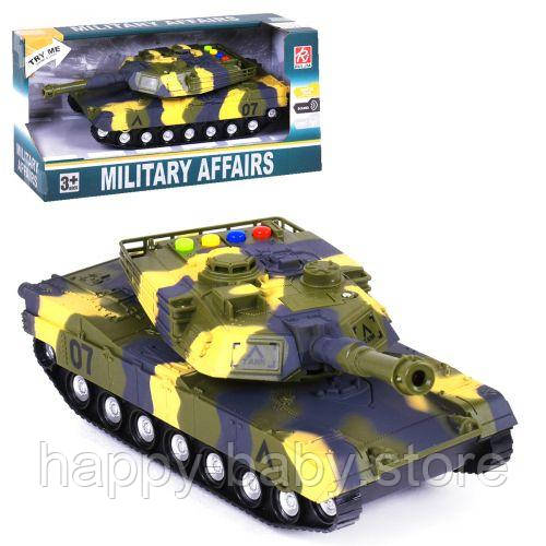 Танк "Military affairs" зелений