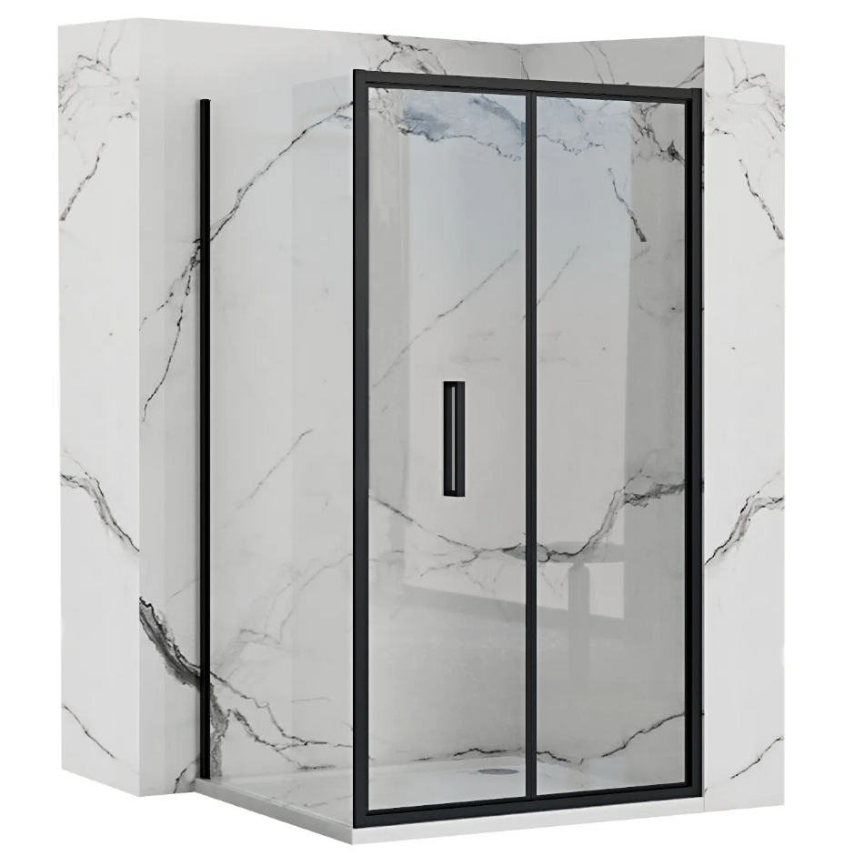 Душова кабіна REA RAPID FOLD 90x80 BLACK