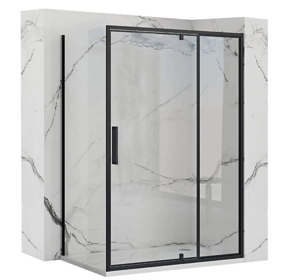 Душова кабіна REA RAPID SWING 80x120 BLACK
