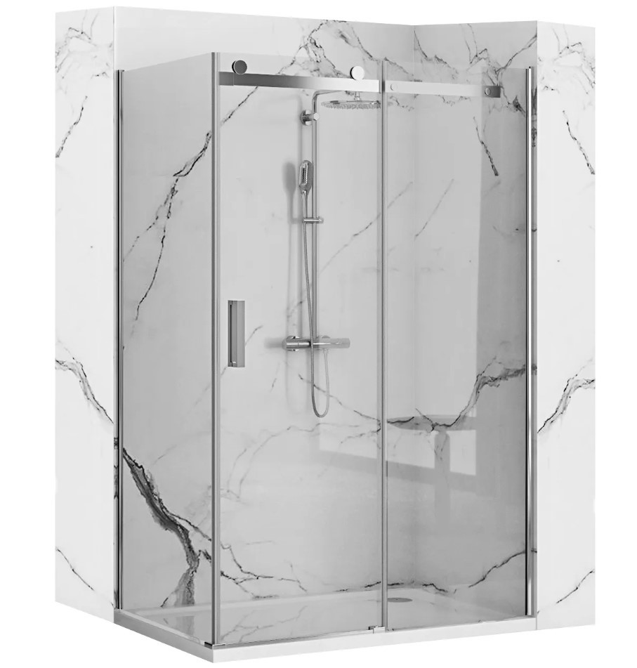 Душова кабіна REA NIXON 80х140 P CHROME