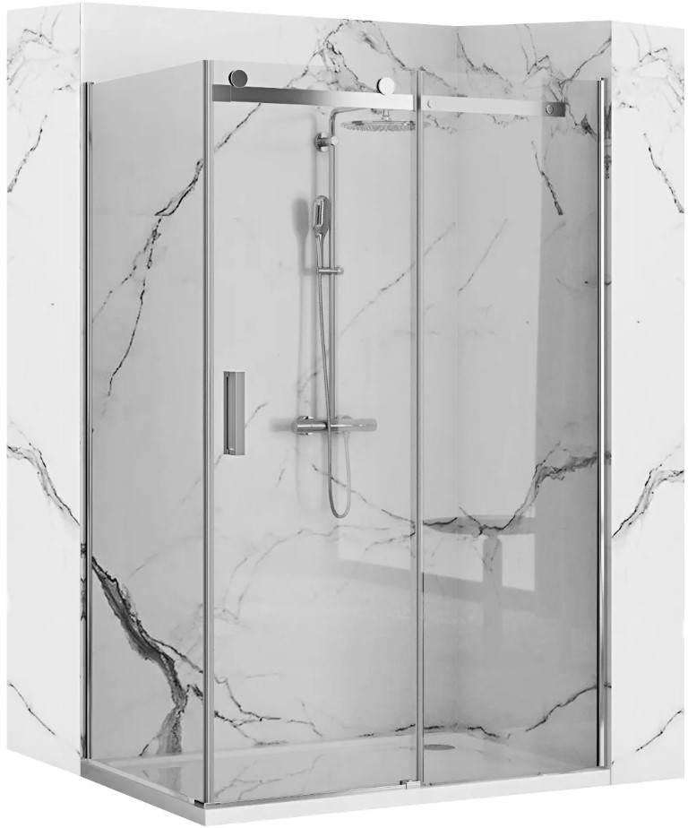 Душова кабіна REA NIXON 100х120 P CHROME