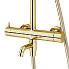 Душовий гарнітур CORSAN LUGO GOLD з виливом *, фото 5
