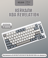 Оригінальні кастомні кейкапи для механічних/магнітних клавіатур з українським гравіюванням / кирилицею XDA Revelation (ENG,UA,RU)