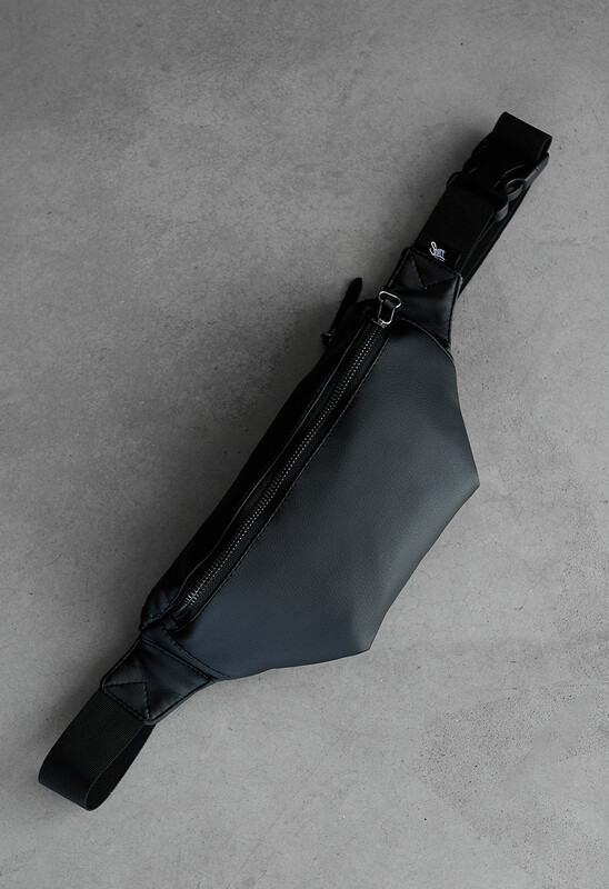 Базова поясна сумка Staff mo leather black, фото 1