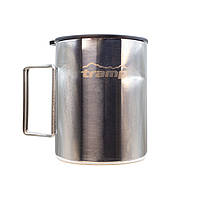 Термокружка TRAMP зі складаними ручками та поїлкою 500мл UTRC-142 metal