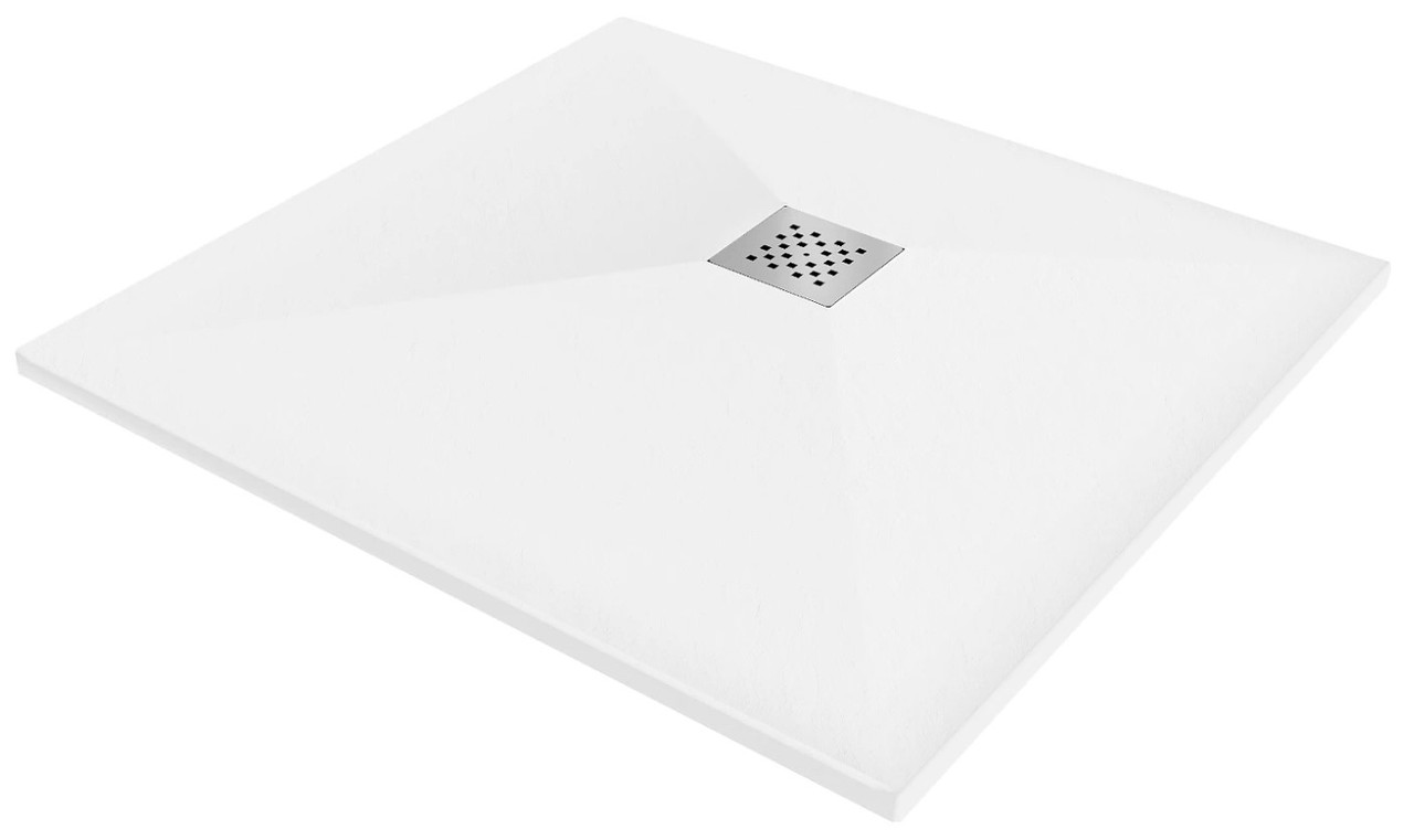 Душовий піддон MEXEN STONE+ 80x80 WHITE