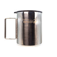 Термокружка TRAMP зі складаними ручками та поїлкою 400мл UTRC-137 метал