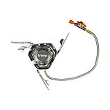 Пальник Tramp зі шлангом, п'єзопідпалом та вітрозахистом UTRG-046, фото 2