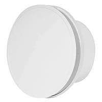Вентилятор витяжний Europlast E-extra EAT125, Ø125mm з кришкою, на підшипнику, білий