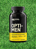 Комплекс вітамінів і мінералів для чоловіків Optimum Nutrition Opti-Men 240 tabs США опти-мен