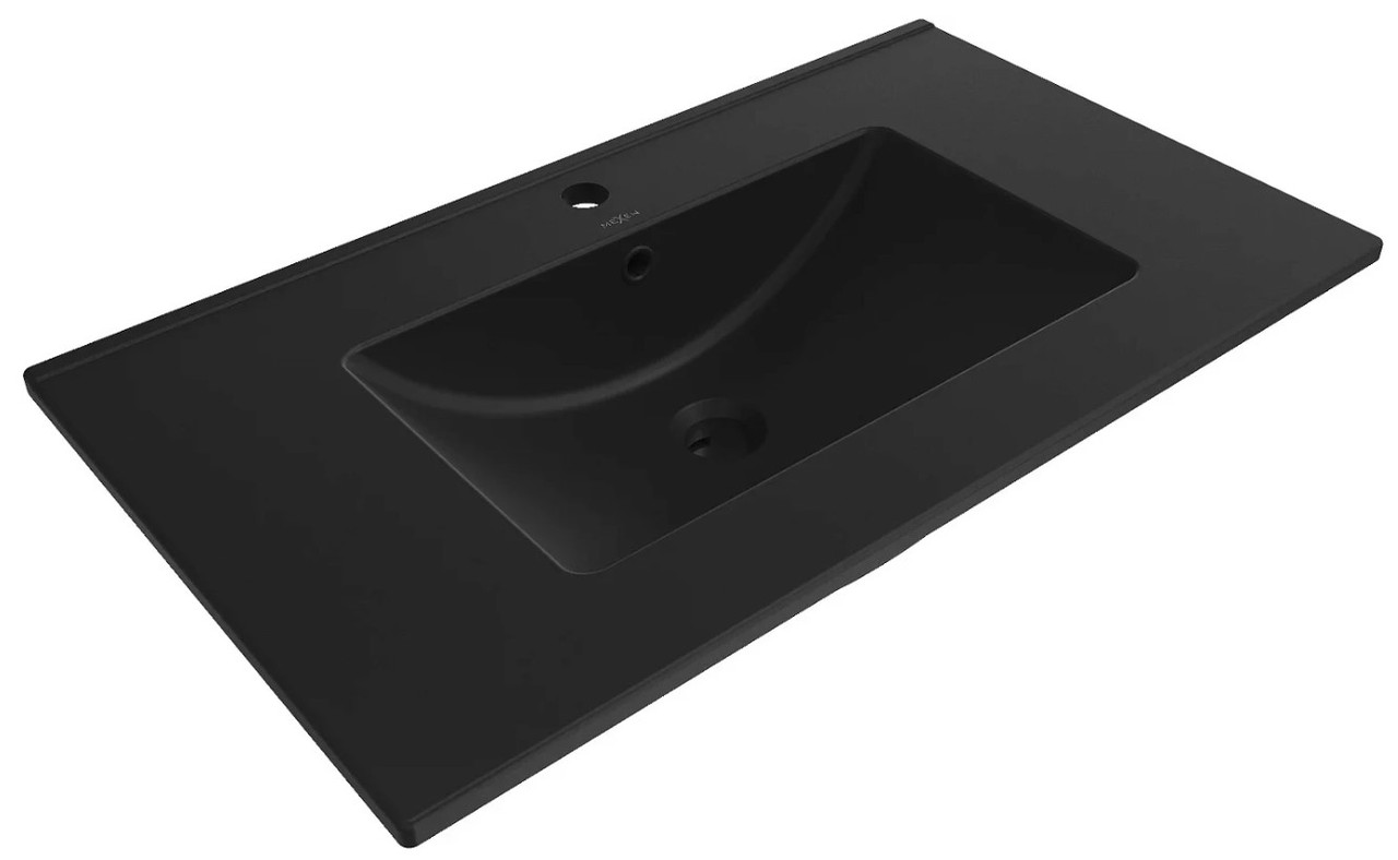Умивальник (раковина) MEXEN ATENA 81 BLACK MATT врізний чорний