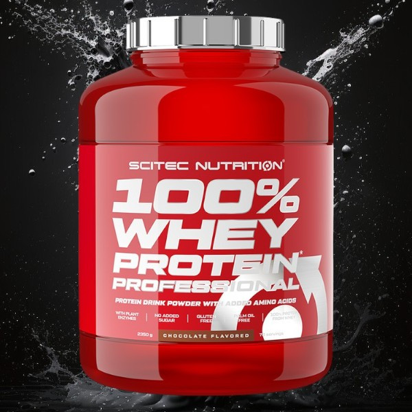 🔥 Сироватковий протеїн Scitec Nutrition 100% Whey Protein Professional (2350 g)