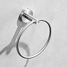 Рушникотримувач кільце REA 332915 MIST 05 NICKEL BRUSHED, фото 3