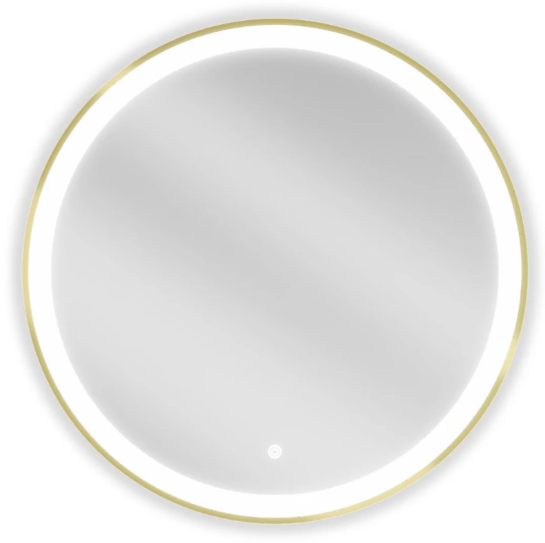 Дзеркало MEXEN ESSO 70 GOLD LED кругле, фото 1