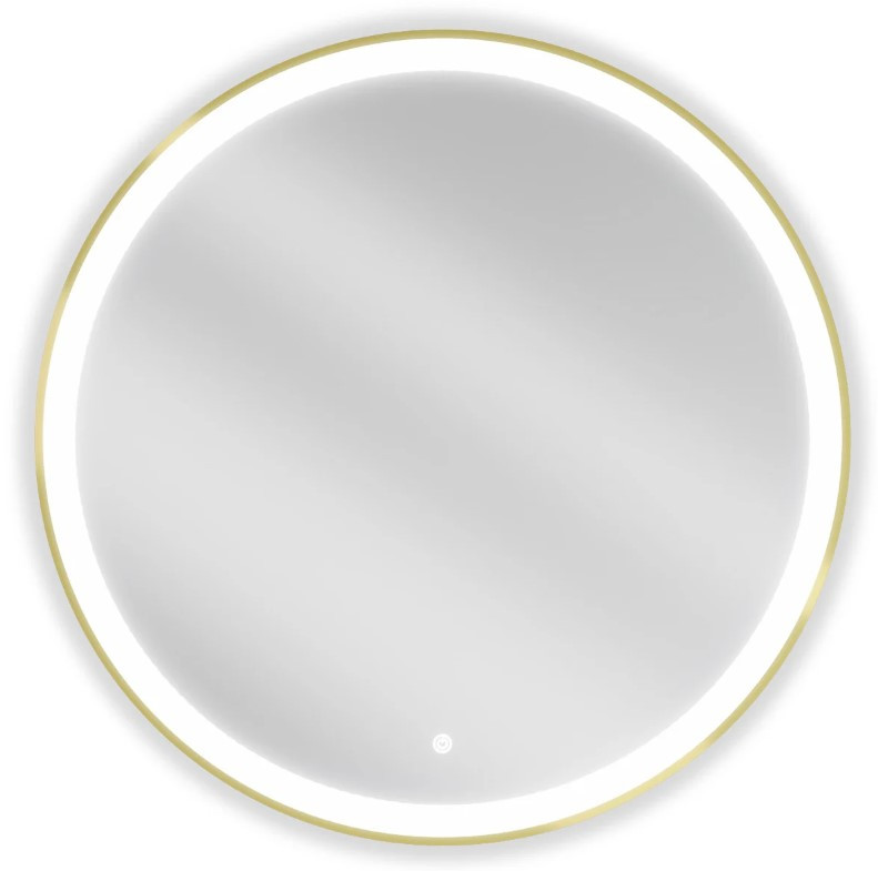 Дзеркало MEXEN ESSO 80 GOLD LED кругле, фото 1