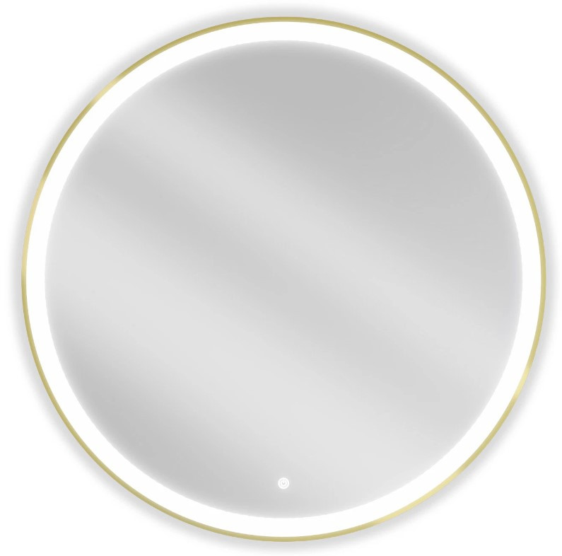 Дзеркало MEXEN ESSO 90 GOLD LED кругле, фото 1