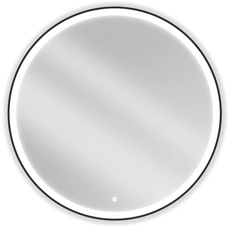 Дзеркало MEXEN ESSO 100 BLACK LED кругле, фото 1
