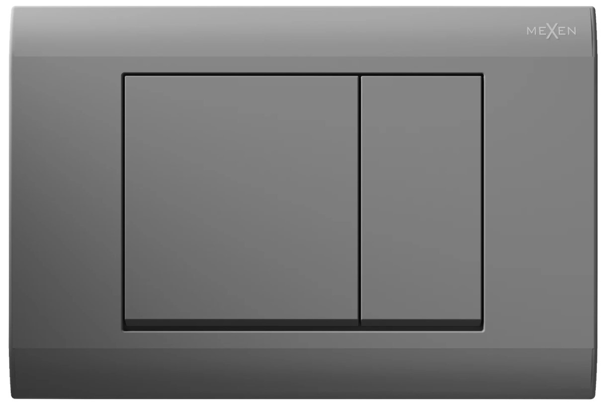 Кнопка змиву для інсталяції MEXEN FENIX 01 GRAPHITE