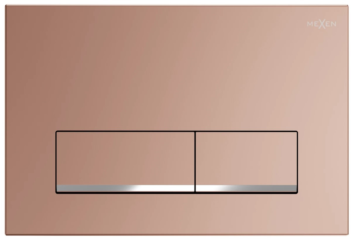 Кнопка змиву для інсталяції MEXEN FENIX 12 ROSE GOLD