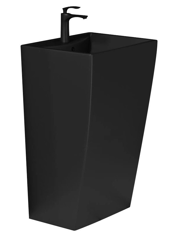 Умивальник (раковина) MEXEN ODA BLACK MATT підлоговий