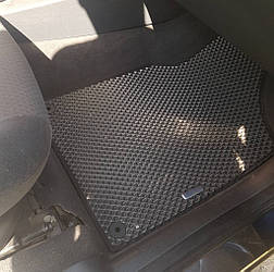 Килимки EVA (2 ряди, чорні) для Seat Alhambra 1996-2010 рр від VLF комп.