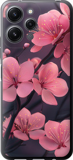 Чохол на Xiaomi Redmi 12 Пурпурова сакура "6075u-3114-5939"