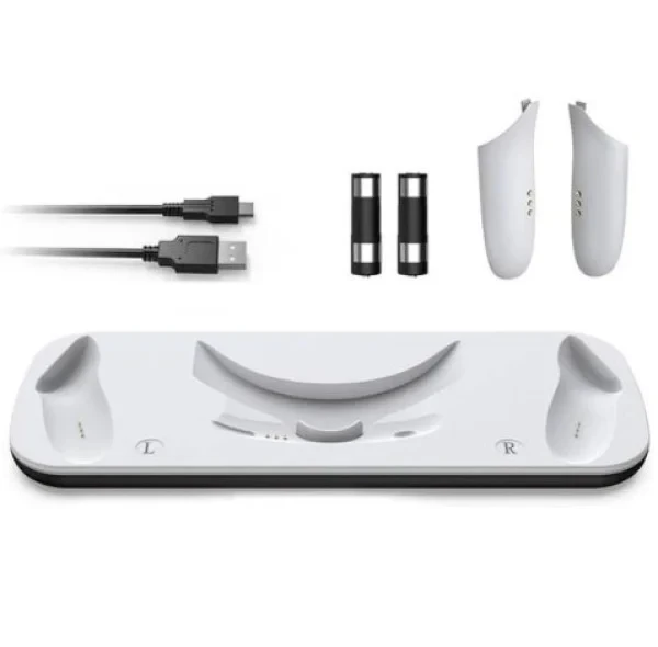 Док-станція Infinity DOBE для VR OQ-3 Dual Controllers Mqagnetic White