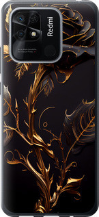 Чехол на Xiaomi Redmi 10C Роза 3 "5552u-2591-5939"