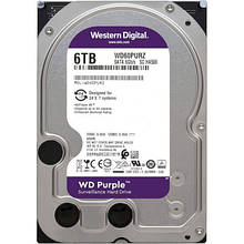 Жорсткий диск 3.5" 6TB WD (WD64PURZ)