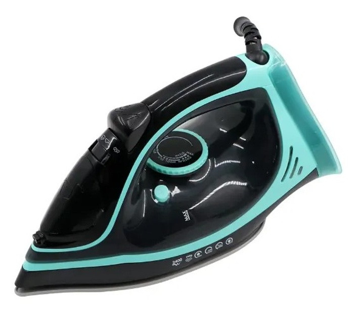 Парова праска RAF R.1250B з паровим ударом та керамічною підошвою Black