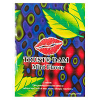 Латексна серветка Latex Dental Dams Mint 1 шт - SX1262