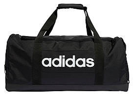 Сумка Adidas LINEAR DUFFEL 40L чорний Уні 22х56х28 см original Акція Знижка