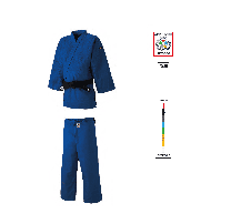 Кимоно дзюдогі для дзюдо Mizuno Yusho IJF blue 2023 22GGAA512727, фото 6