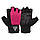 Рукавички для фітнесу RDX W1 HALF PINK PLUS-M, фото 3