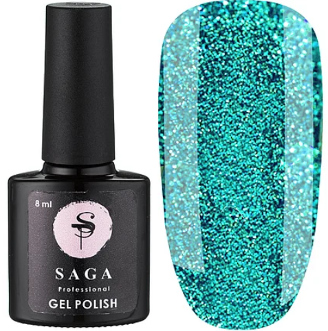 

Гель-лак светоотражающий Saga Professional Fiery gel №07, 8мл