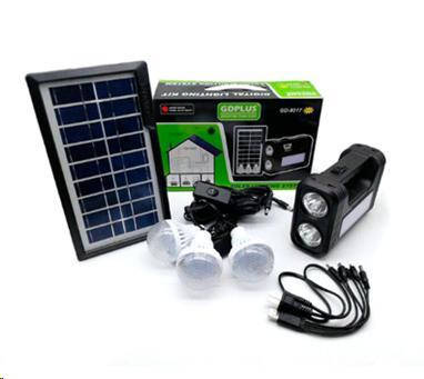 

Портативная станция для зарядки GD Lite GD-8017 Солнечное зарядное устройство с аккумулятором 4Ач