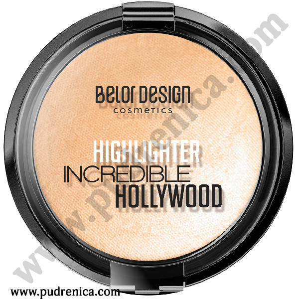 

Хайлайтер для лица INCREDIBLE HOLLYWOOD тон 1 золотистый BelorDesign
