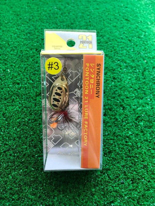 

Блесна вертушка Pontoon 21 SYNCHRONY #3.0 (6.6g) Цвет-11