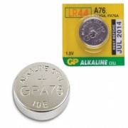 

Батарейка GP Alkaline button cell 1.5V AG13 LR44, A76-U10, щелочная