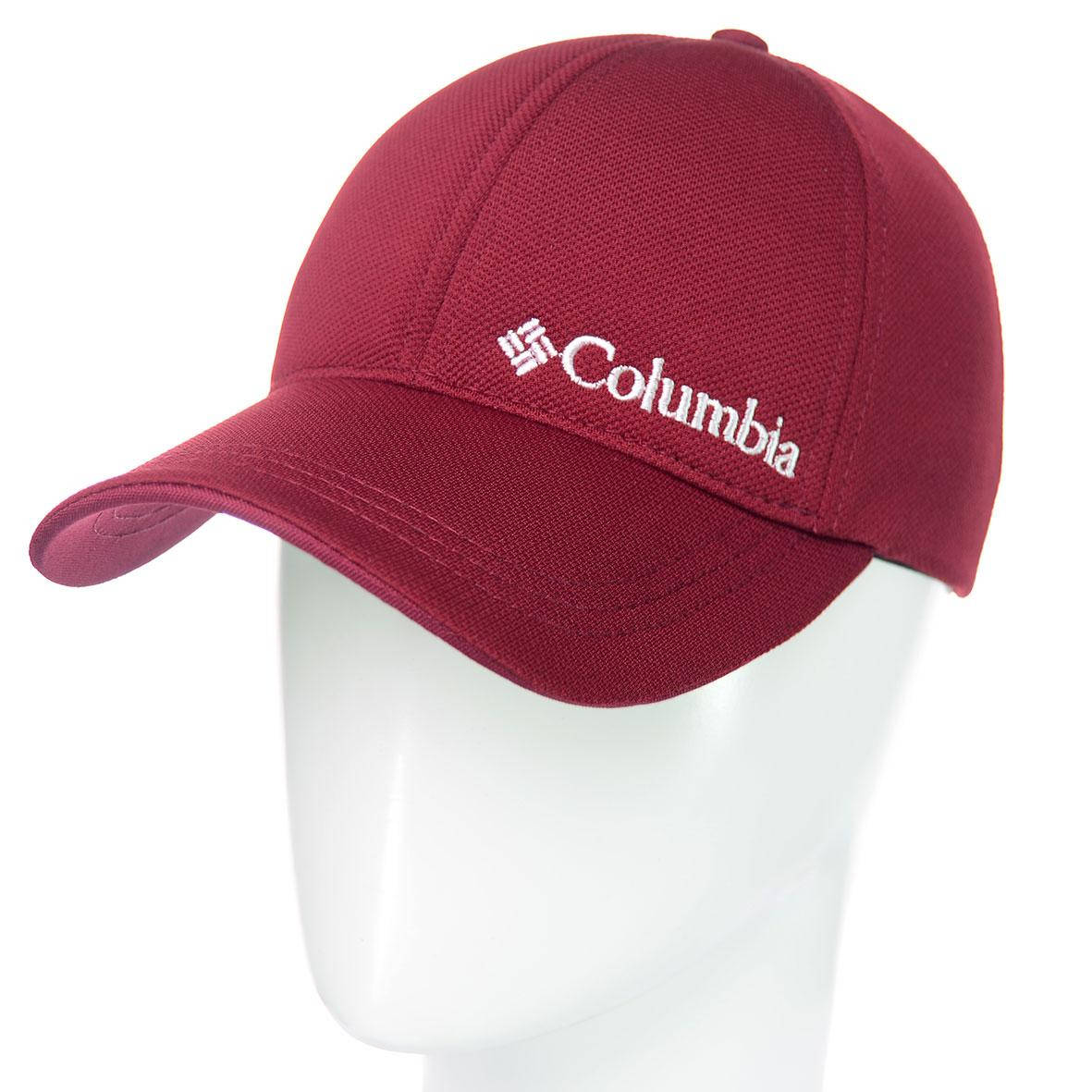 

Летняя кепка бейсболка Columbia колумбия мужская женская Бордо